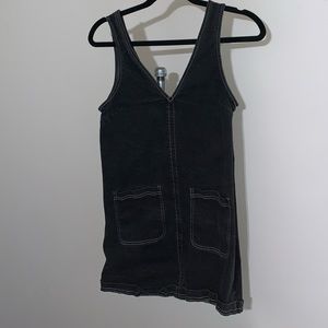 Jean overall dress